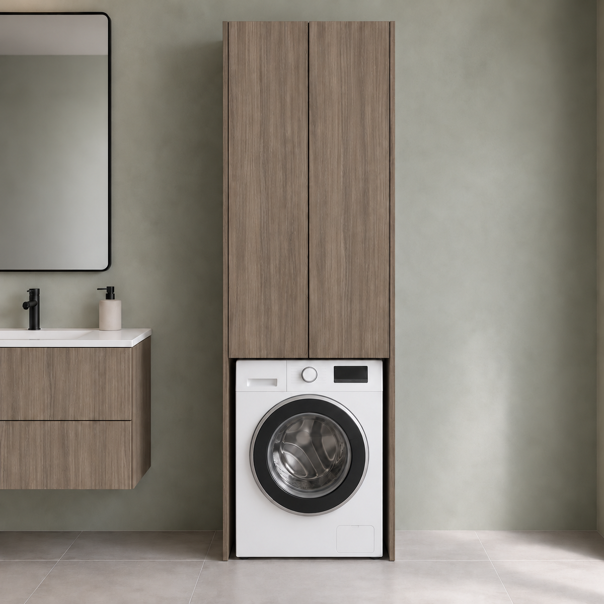 Skalbimo mašinos spinta | Coffee Urban Oak 1818