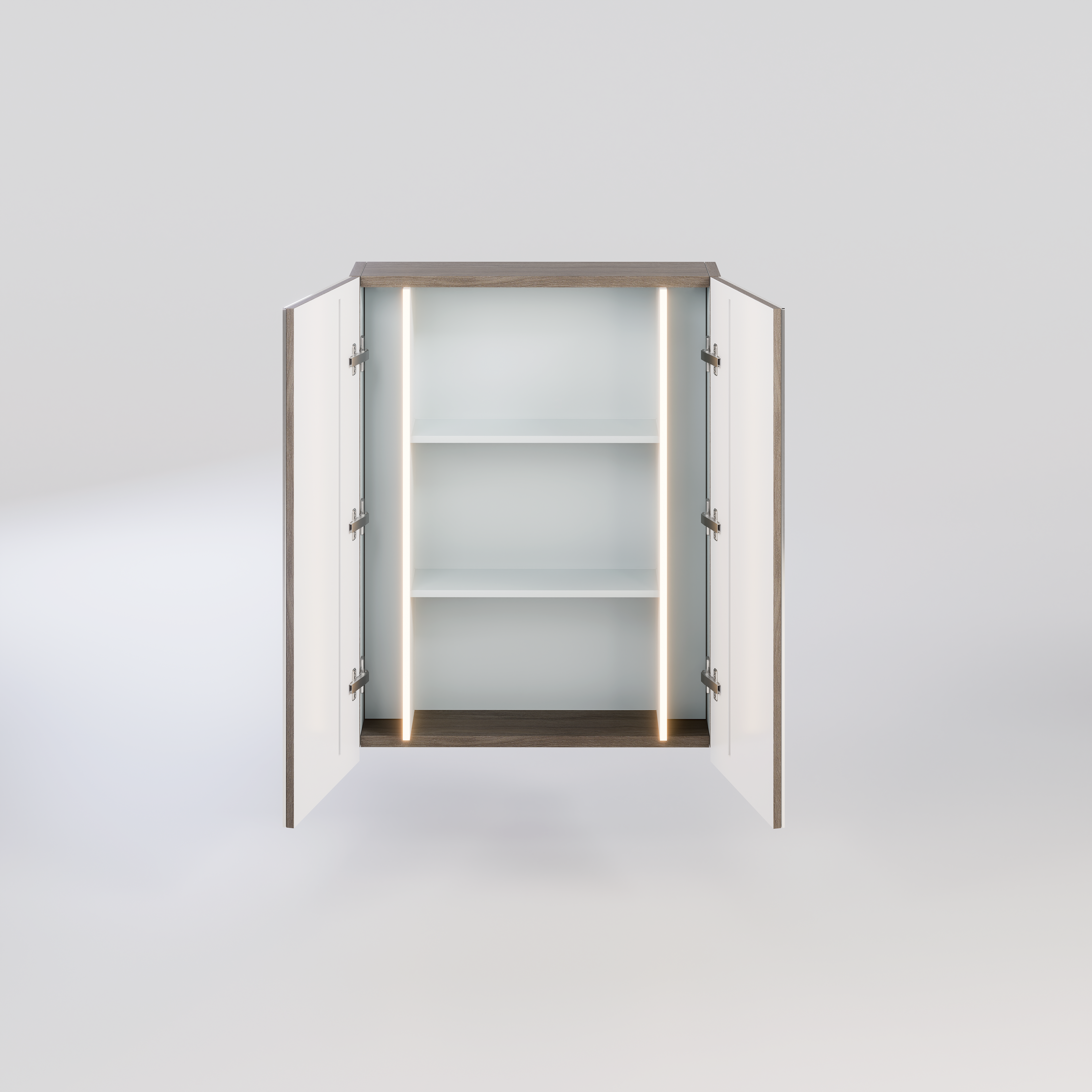 Veidrodinė spintelė 60 cm | Coffee Urban Oak 1818