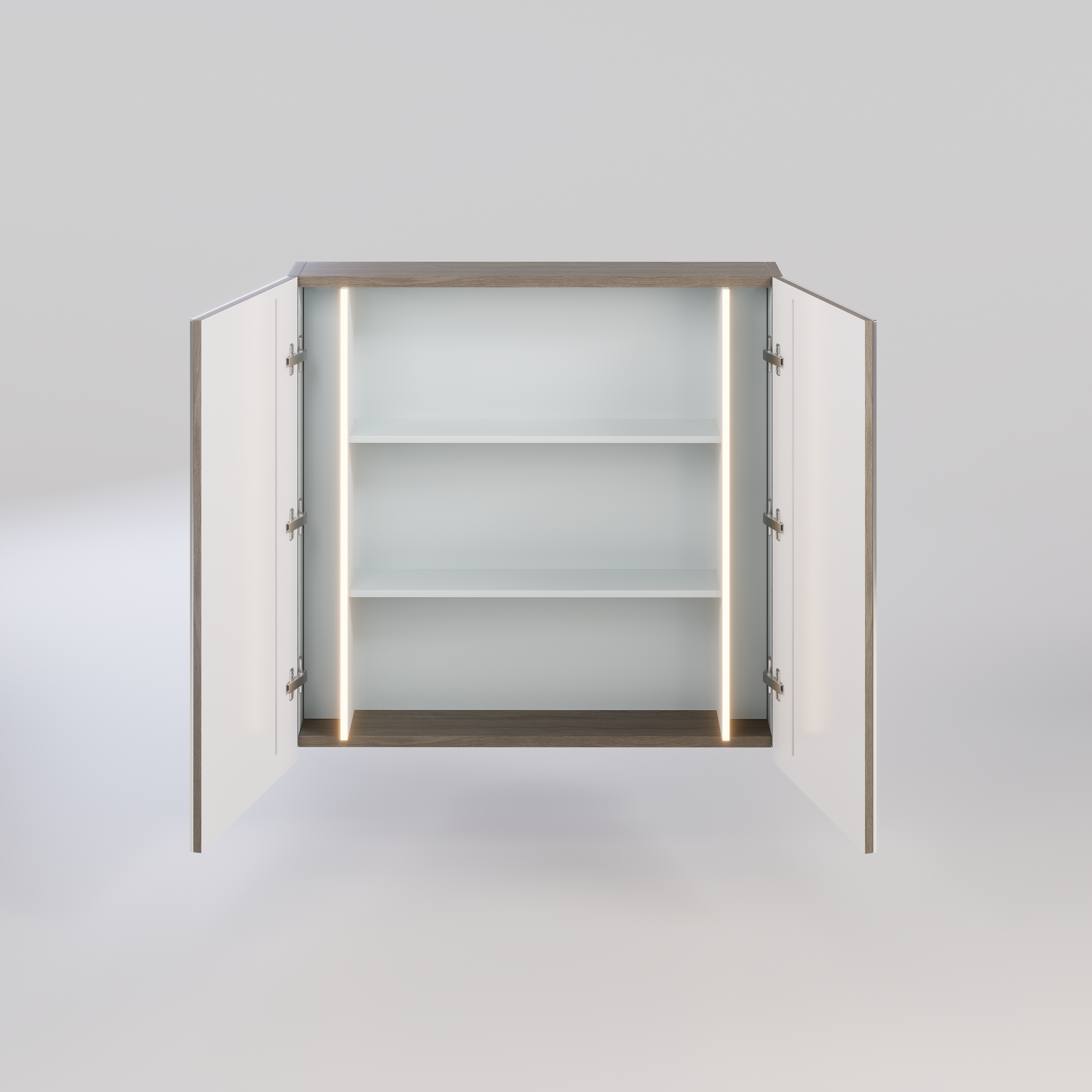 Veidrodinė spintelė 80 cm | Coffee Urban Oak 1818