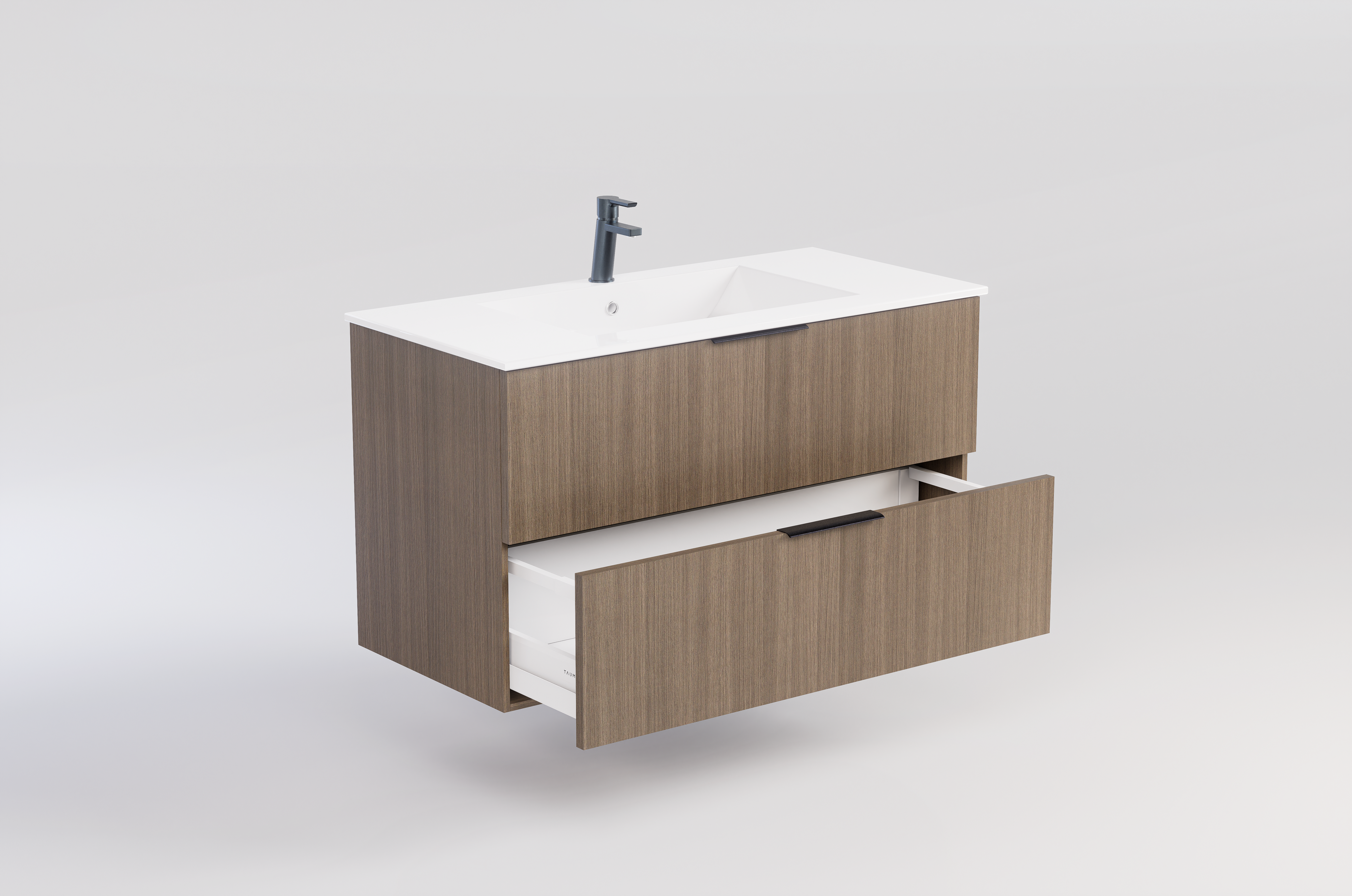 100 spintelė su praustuvu | Coffee Urban Oak