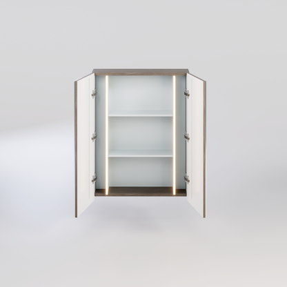 Veidrodinė spintelė 60 cm | Coffee Urban Oak 1818