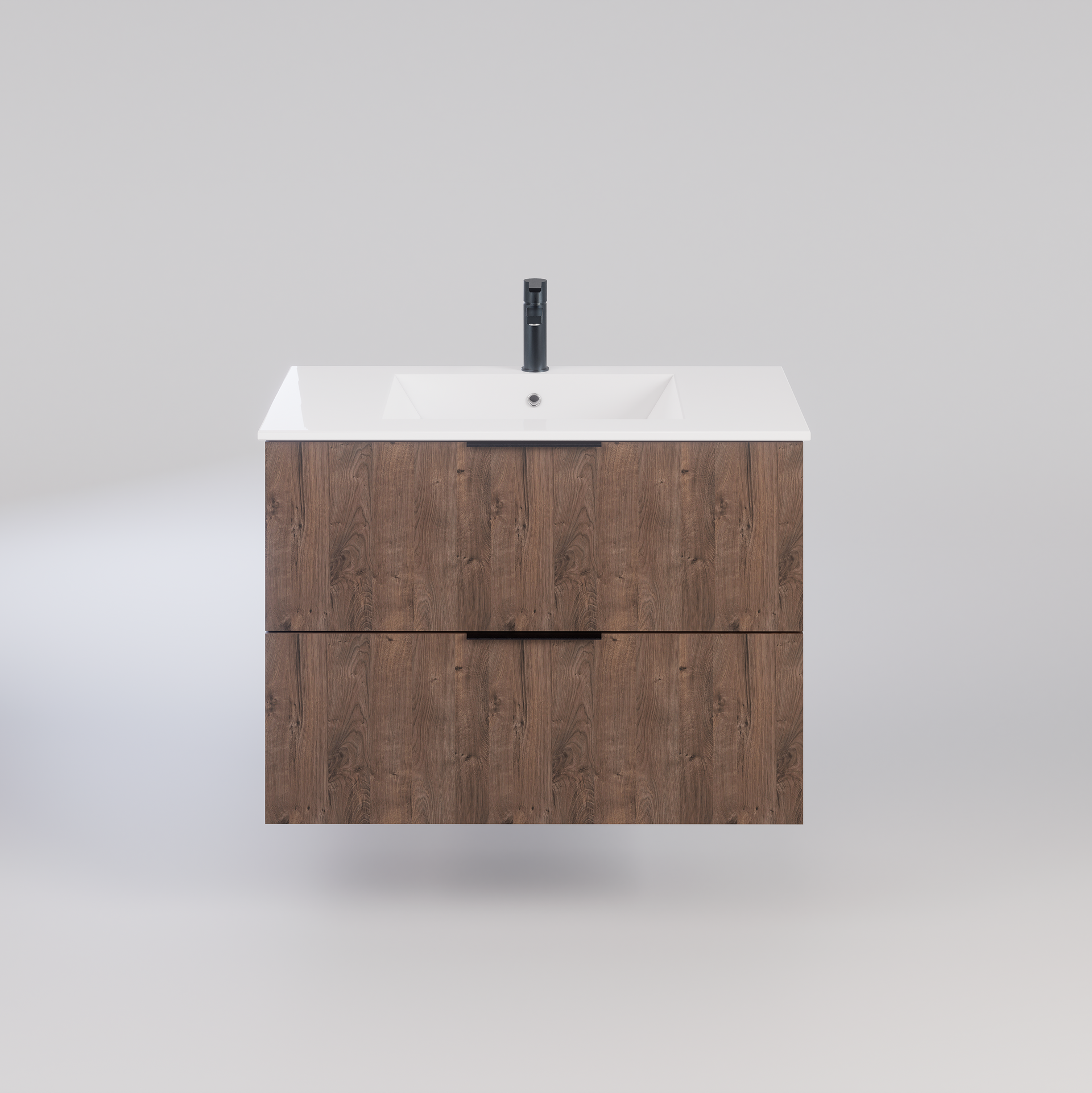 Spintelė su praustuvu 80 | Wild Oak Brown – e-Taumona